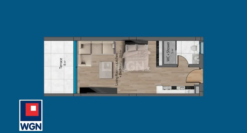 Mieszkanie na  sprzedaż Esentepe - Apartament z pięknym widokiem na morze